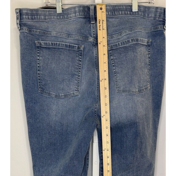 Torrid Women’s Jeans 16R Blue Stretch Denim Mid Rise Straight Leg Classic Fit - Picture 4 of 9